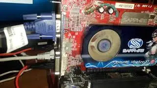Видеокарта  sapphre hd 2600 xt на win7