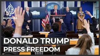 Trump undermining press freedom: Report