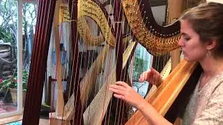 Thoughts (Pens&eacute;es) - Harp Etude n&deg;1 // Pia Maya