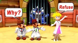 Super Mario Party - All Character Refuse to High Five (Doctor Mario)