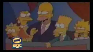 Chamada de Estr&eacute;ia OS SIMPSONS 1991