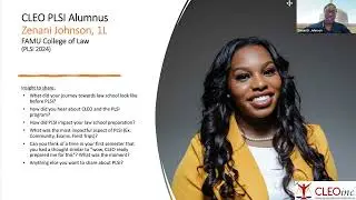 CLEO Pre-Law Summer Institute Alumni Interview