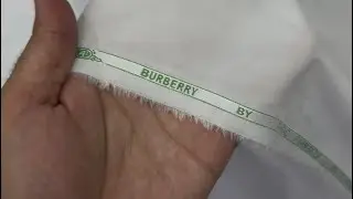 Burberry || Ahmad Fabrics International || LA Finish Feel Washing Wear Suits