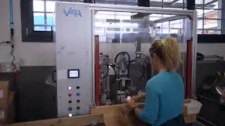 Vifra | Macchina assemblaggio - Test di controllo tenuta e confezionamento automatico per Shut-off
