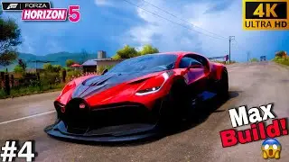 Forza Horizon 5 Bugatti Divo Top Speed Build | Fastest Divo Tune Ever