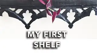 I made a trinket shelf! Gothic Cathedral  edition🕸️
