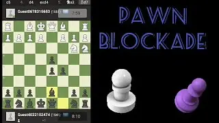 chess.com adventures pawn blockade
