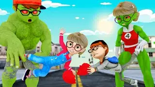 New Born Nick Baby Zombie in New Family - Scary Teacher 3D Sad Story