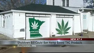 Shutdown bill could ban hemp-based THC products