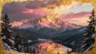 Digital Painting Frame for Your TV | Relaxing Wall Art Display | Wall Art Screensaver in 4K | 