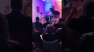 Jam session in Belgrade.UK Parobrod 04.11.23.        Jovan Pavlovic-accordion. Mladen Dragovic-Cajon