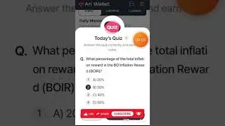 Ari Wallet quiz answers today | 17 JULY 2025 | Ari daily quiz today | Ari daily quiz today