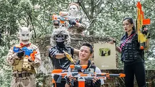 Alpha Nerf War : Ready For Action Alpha Warriors Nerf Guns Get Ready!