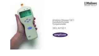 Amplivox Otowave 102 1 Handheld Portable Tympanometer AU102 1