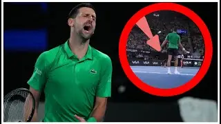 IT&rsquo;S NO DJOK! Novak Djokovic Inches from Australian Open DISQUALIFICATION After Ball Girl Incident