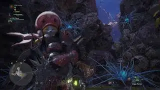 Monster Hunter: World - Farm Coral Bone & Crystal In Coral Highlands: Follow Trouper Cat (2018)