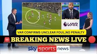 VAR заявляет: «Недостаточно ясно» — Заявление о назначении пенальти отклонено 🚫⚽