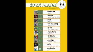 Burundi Music _  Weekly Top Ten (10/29/2021)