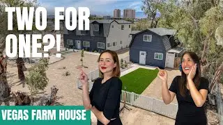 2 For 1 SPECIAL Vegas Farm House &bull; Reduced to $1,285,000!