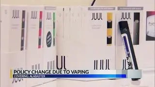 Alabaster school policy change due to vaping