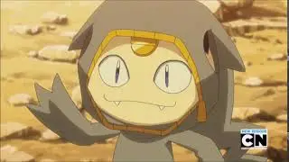 Meowth In A Banette Costume