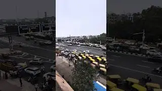 wait for end // #delhi #traffic