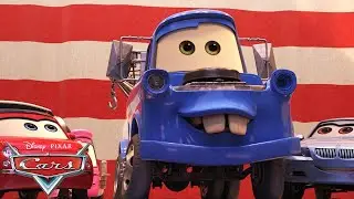 Mater Becomes the President | Cars on the Road | Pixar Cars | @disneyjr