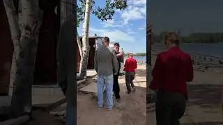 Нарушение техники безопасности на стройке😡 #трудовыемигранты #эмигрант #мигранты #стройка