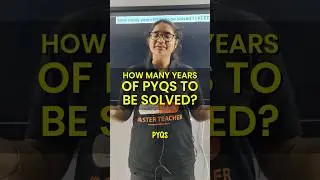 How many years of KCET PYQs to be solved? #kcet #kcetpyq #kcetsolutions #kcet2025