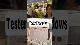 Every girl like to do this at beauty shop 😂🤭 #makeuptester #eyeshadowpalette #csbmall