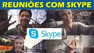 Como usar o Skype– Videoconferência, Reuniões e Aulas. Tutorial Passo a Passo
