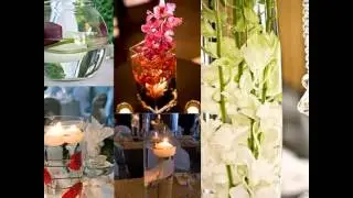Submerged Flower Wedding Centerpieces