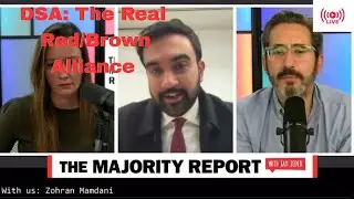 Majority Report & Zohran Mamdani DEFEND Hakeem Jeffries | DSA: Real Red Brown Alliance | Nick Cruse
