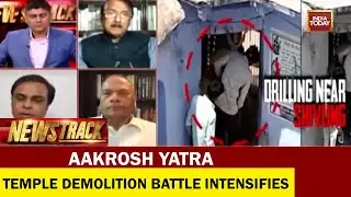 Furious Blowback Of Alwar Temple Demolition Bulldozer Belligerence Intensifies | Newstrack