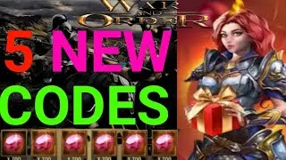 5 NEW REDEEM CODES WAR AND ORDER 2023||WAR AND ORDER GIFT CODES 2023||CODES FOR WAR AND ORDER