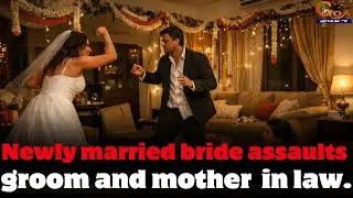 Newly married bride assaults groom and mother  in law. Margao Police files NC.