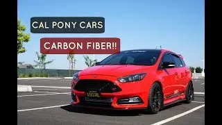 Focus ST Carbon Fiber Coolant Cover Install!! (2013-2017)