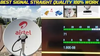 How to get good signal on airtel dish 100% guarantee its working... 100% গ্যারান্টি এটি কাজ করবেই।