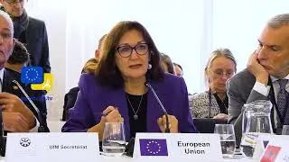 Reconnecting the Mediterranean: A New EU Pact for Stability, People & Peace! Dubravka &Scaron;uica debates!
