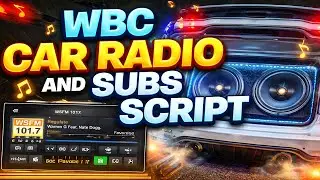 Car Radio and Subs Script | Whiteboyz Customz | Fivem Car Radio Script