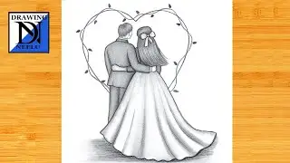 How to draw a Cute Couple - Step by step || Pencil sketch for beginner || couple drawing || Drawing