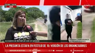 Presunta estafa en festejo de 15: la versión de los organizadores-ELONCE-24/11/2025