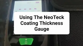 Using The NeoTeck Coating Thickness Gauge On Body Panels Demonstration.