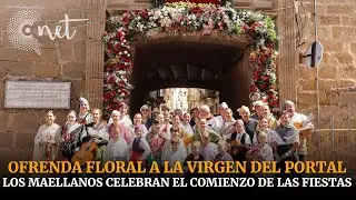 OFRENDA FLORAL en MAELLA | Fiestas 2024