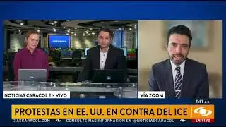 Noticias Caracol - Masivas Protestas Contra ICE