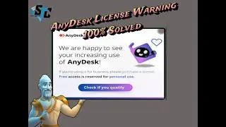 AnyDesk License Warning Reset | How to Fixed any desk time countdown issue ✔| SOLVED !!