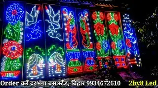 Led Road &Sider Lights Board ,2by8 👉led board design videos 👉order दरभंगा बस स्टैंड बिहार 9934672610