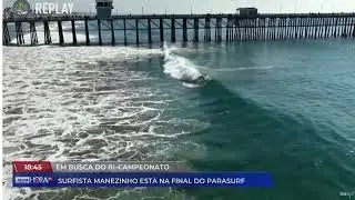 Surfista manezinho est&aacute; na final do parasurf | Esporte | T&aacute; Na Hora SC