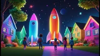Six Toy Rockets Count to Ten | Fun Counting Song for Kids | Nursery Rhymes and Educational Videos