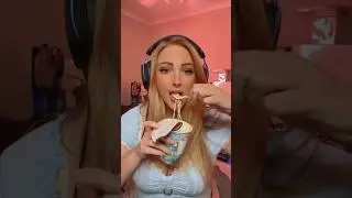 *new* Gamer Supps cup ramen! #gamersupps #gaming #gamergirl #gamereview #asmreating #asmrunboxing